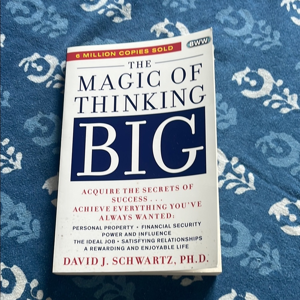 The Magic of Thinking Big Book